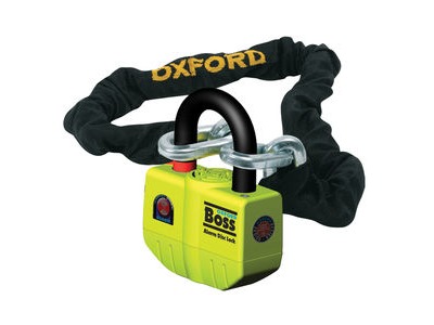 OXFORD Boss Alarm Lock & Chain 12mm x 1.5m