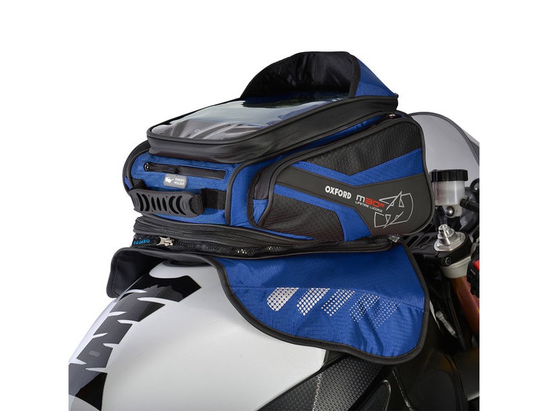 OXFORD Oxford M30R TANK BAG - BLUE click to zoom image