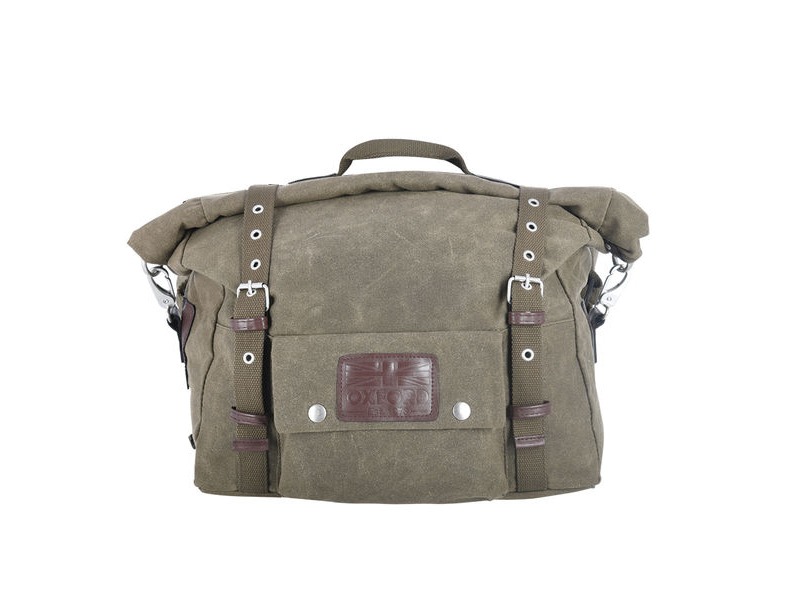 OXFORD Oxford Heritage Panniers Khaki 40L click to zoom image