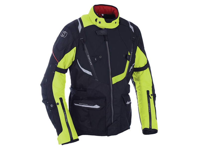 OXFORD Montreal 3.0 MS Jacket Black/ Fluo click to zoom image