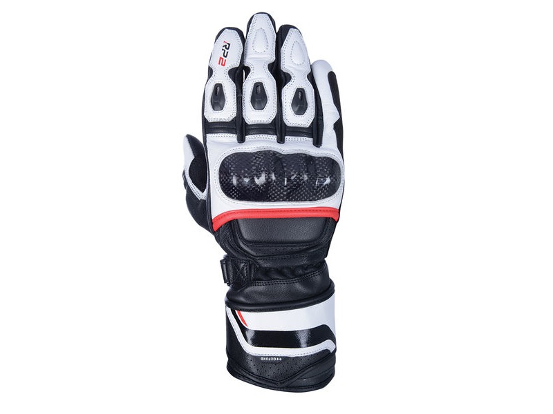 OXFORD RP-2 MS Long Sports Glove Black/White/Red click to zoom image