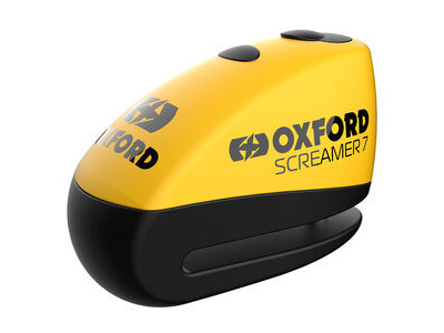 OXFORD Screamer7 Alarm Disc Lock Yellow/black