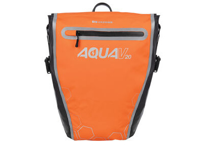 OXFORD Aqua V 20 Single QR Pannier Bag Orange/Black