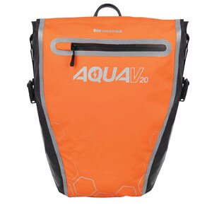 OXFORD Aqua V 20 Single QR Pannier Bag Orange/Black 