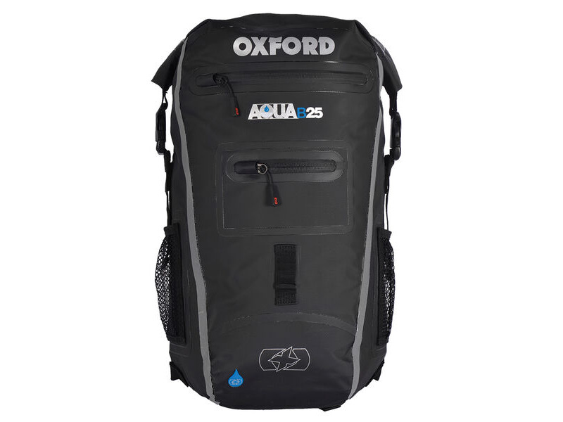 OXFORD Aqua B-25 Back Pack - Black/Grey click to zoom image