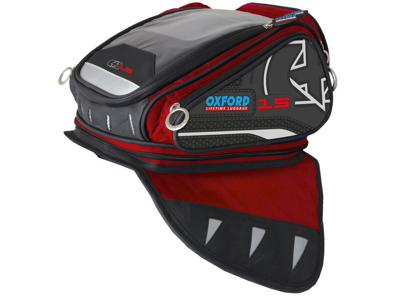 OXFORD 2014 LUGGAGE X15 TANK BAG RED click to zoom image