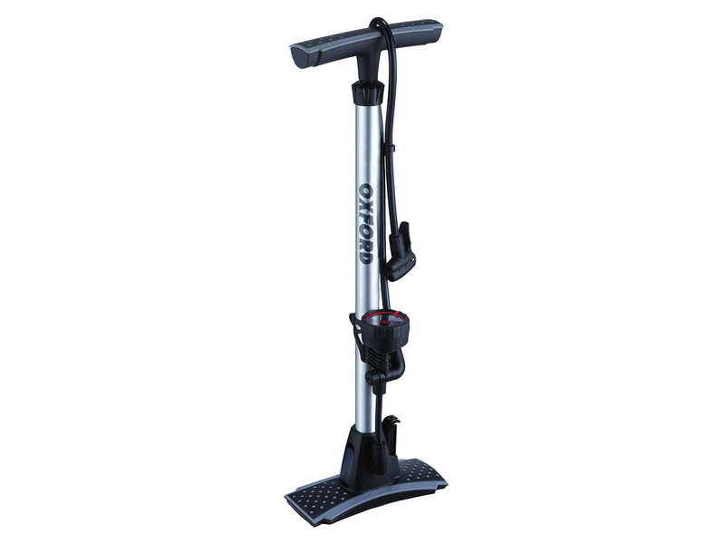 OXFORD Alloy Track Pump With Gauge click to zoom image