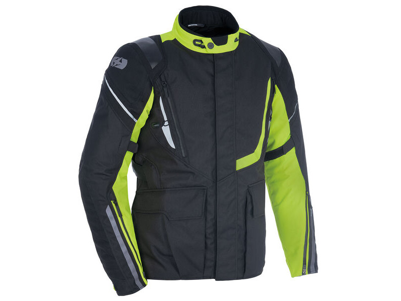 OXFORD Montreal 4.0 MS Dry2Dry Jacket Black/Fluo click to zoom image