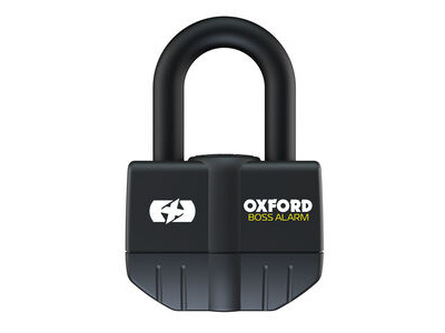 OXFORD Boss Alarm 16mm Padlock Black