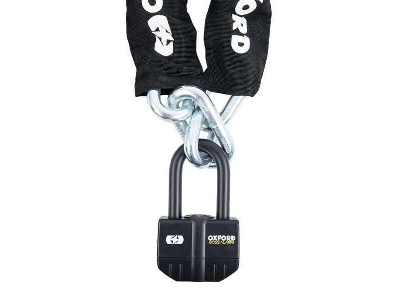 OXFORD Boss Alarm Chain Lock 12mm x 1.5m click to zoom image