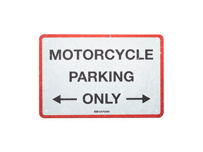 OXFORD Garage Metal Sign: PARKING