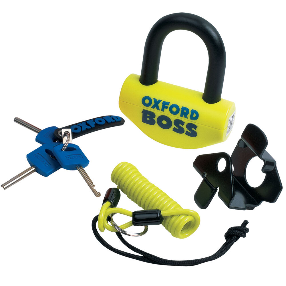 OXFORD Boss 14mm Yellow :: £53.99 :: Vehicle Security :: DISC