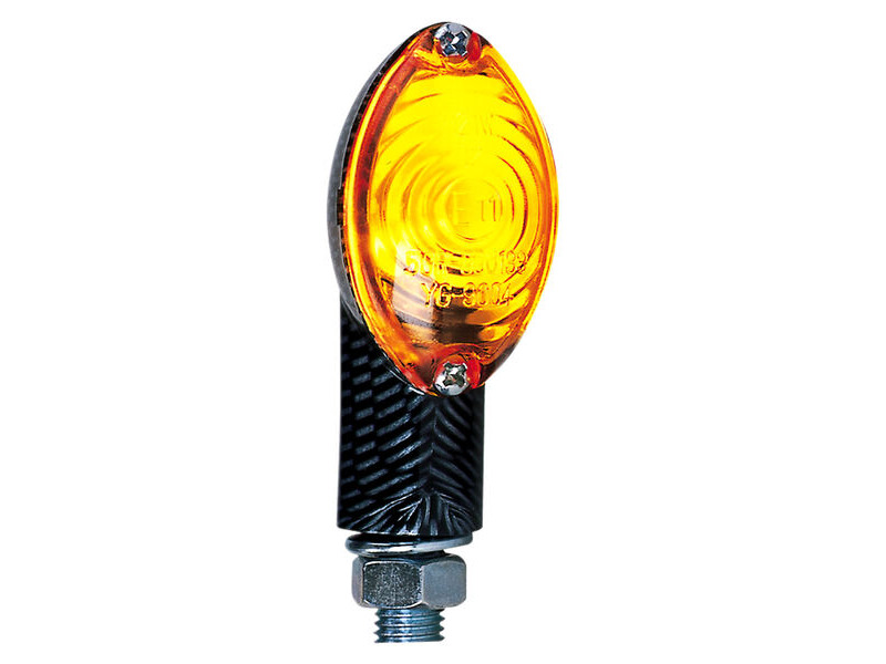 OXFORD Oval Indicator CarbonShortStem Clear Len click to zoom image