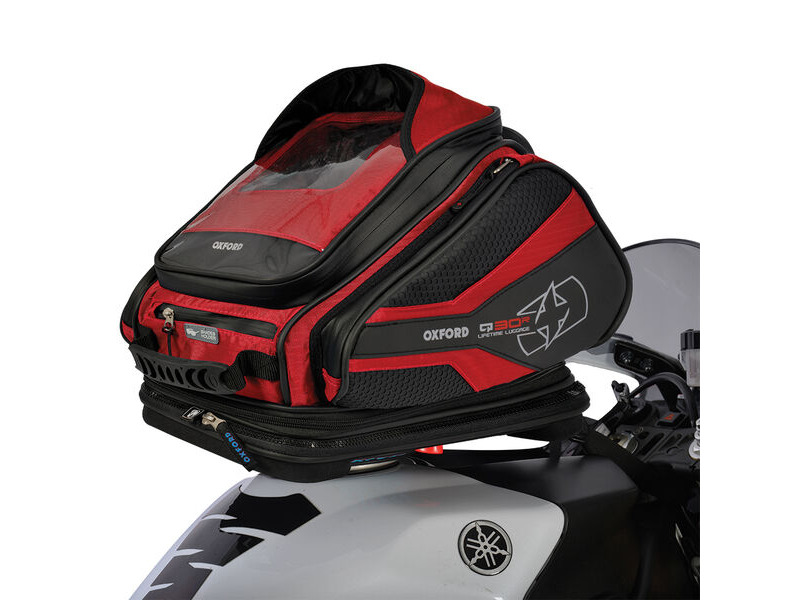OXFORD Q30R TANK BAG - RED click to zoom image