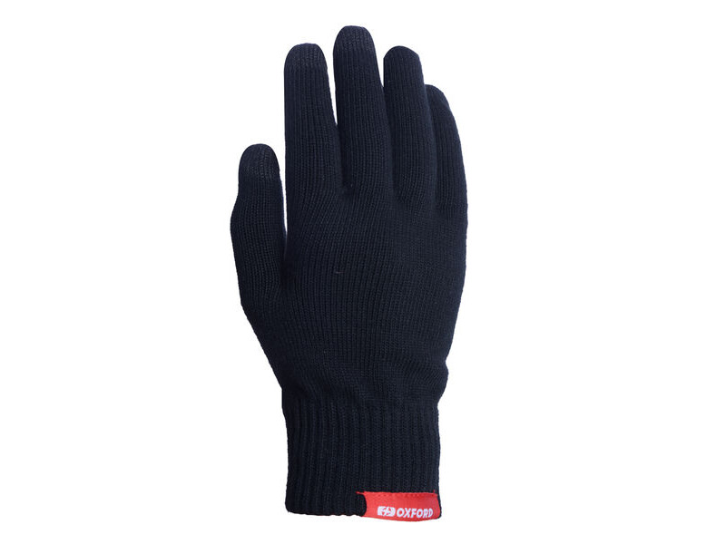 OXFORD Inner Gloves Knit Thermolite Blk click to zoom image
