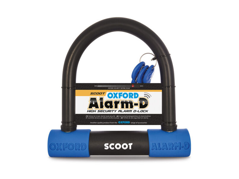 OXFORD Alarm-D Scoot (200mmL x 196mmW x 16mm) click to zoom image