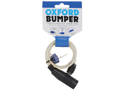 OXFORD Bumper Cable lock 600x6mm - Clear