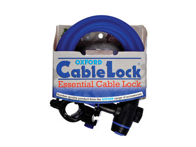 OXFORD Cable Lock 12mm x 1800mm - Blue