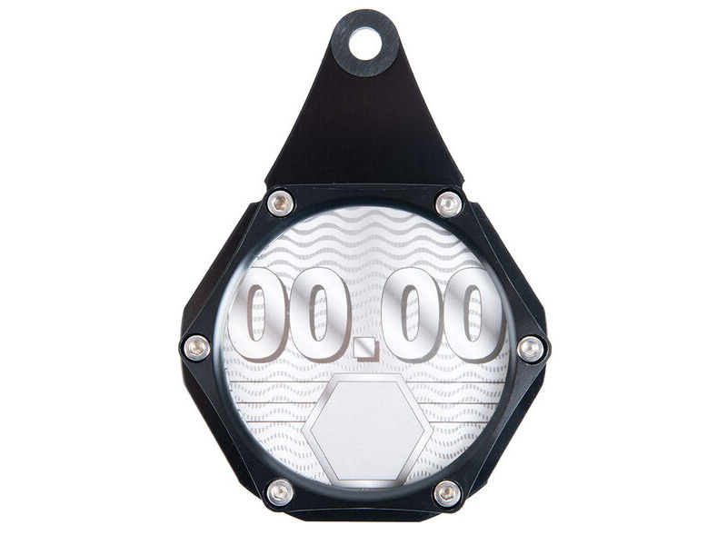 OXFORD Hexagon Tax Disc Holder Black click to zoom image