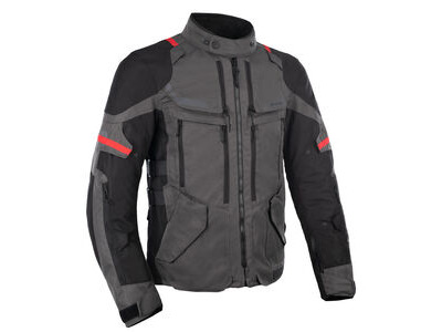 OXFORD Rockland MS Jacket Charcoal/Black/Red