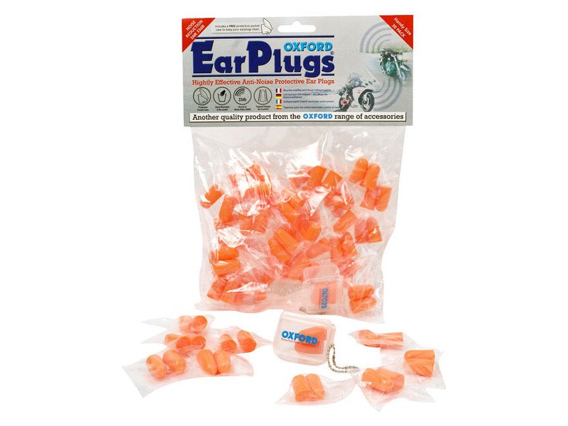 OXFORD Earplugs & Pocket Case SNR33 (30 Pairs) click to zoom image