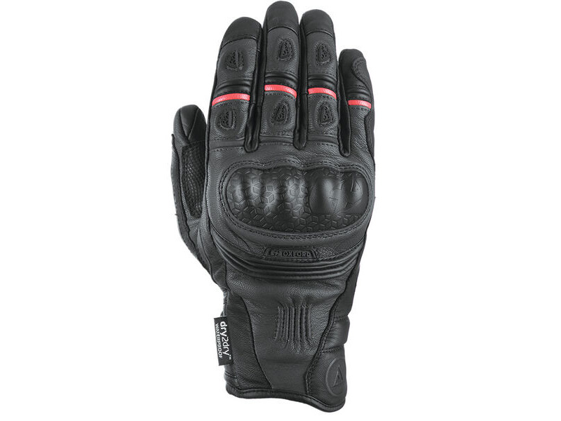OXFORD Mondial Short MS Glove Tech Black click to zoom image