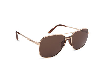 OXFORD Force One Gold Metal Frame Brown Lens Sunglasses