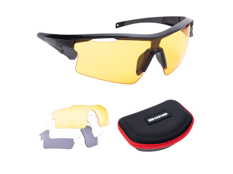 OXFORD Sector Multi-Lens Sunglasses Clear Smoke Yellow click to zoom image