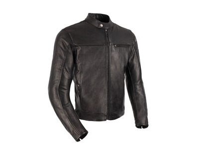 OXFORD Walton 2.0 MS Leather Jacket Black