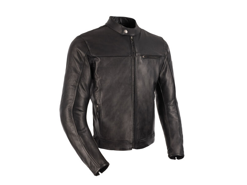 OXFORD Walton 2.0 MS Leather Jacket Black click to zoom image