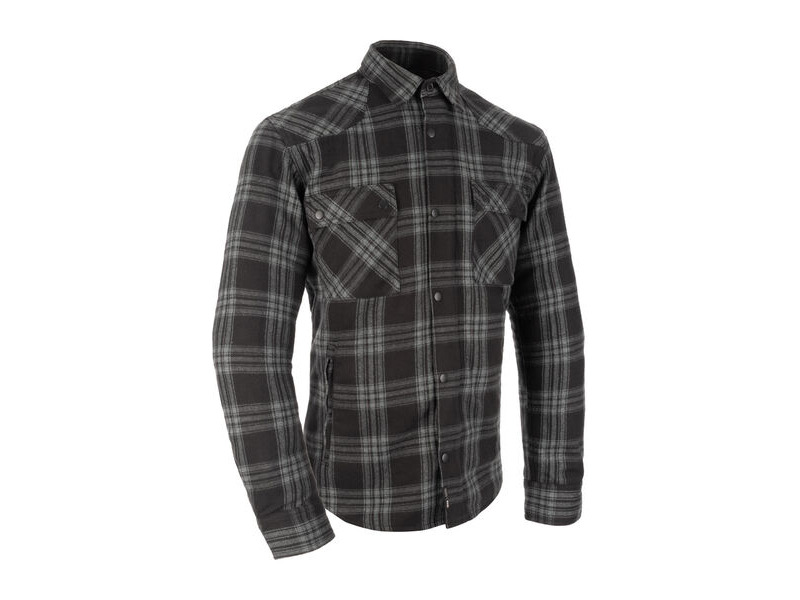 OXFORD Kickback 3.0 MS Shirt Grey click to zoom image