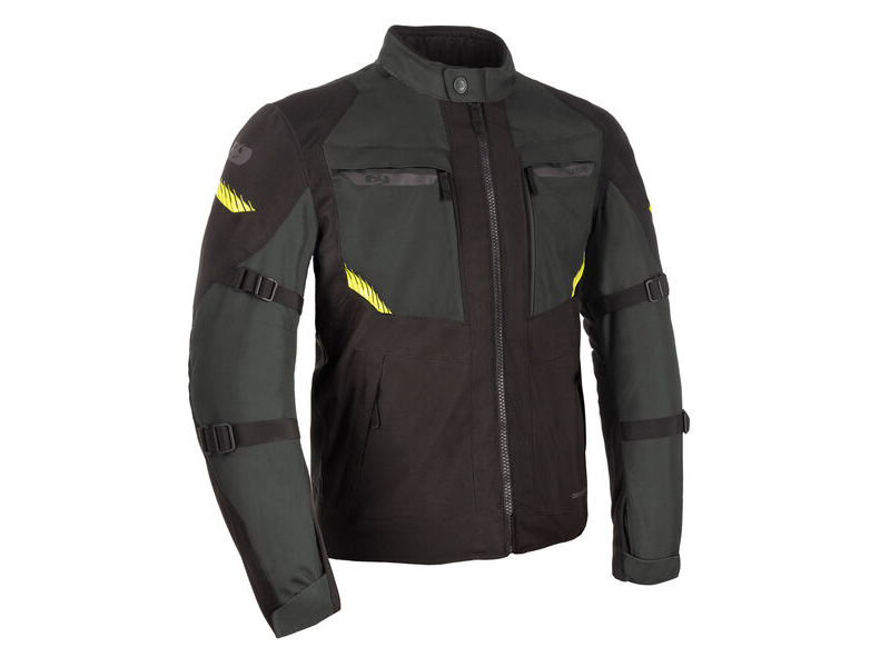 OXFORD Toronto 1.0 D2D MS Jkt Blk/Grn/Flo click to zoom image