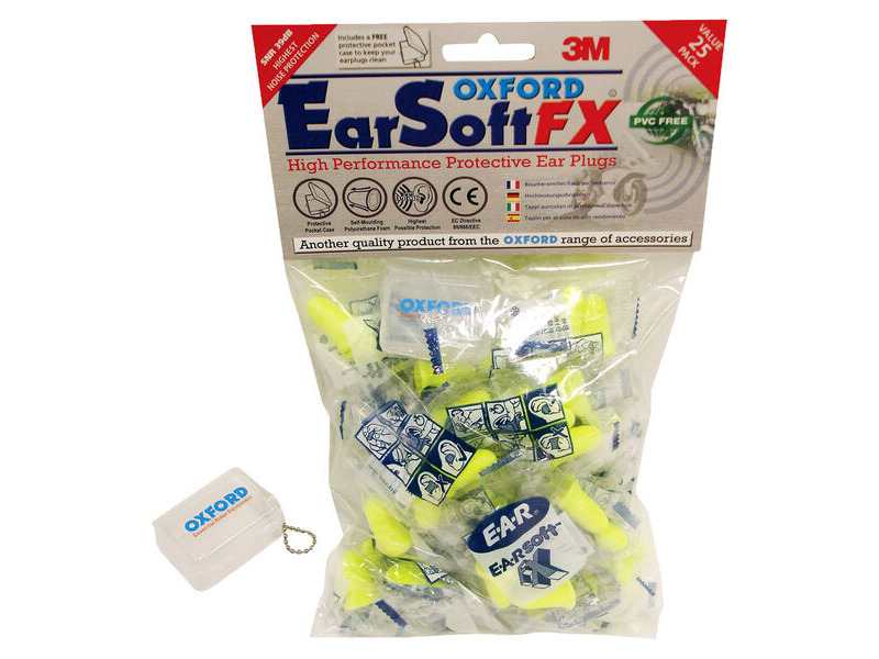 OXFORD EARSOFT FX earplugs-25 prs SNR39 click to zoom image