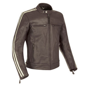 OXFORD Bladon MS Leather Jacket Brown 
