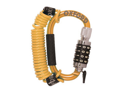 OXFORD ScootSafe Micro Scooter Lock - Yellow