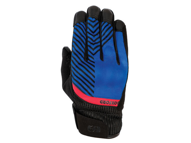 OXFORD Byron MS Glove Blue/Red click to zoom image
