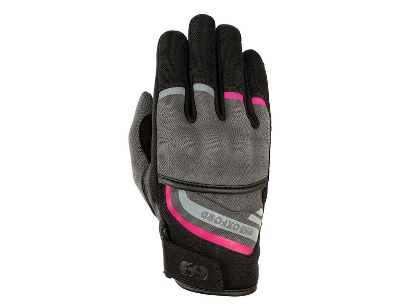 OXFORD Dakar 1.0 WS Glove Charcoal/Pink click to zoom image