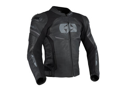 OXFORD Nexus 1.0 Leather MS Jkt Stl Blk