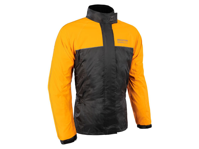 OXFORD Rainseal Over Jacket Black/Orange click to zoom image