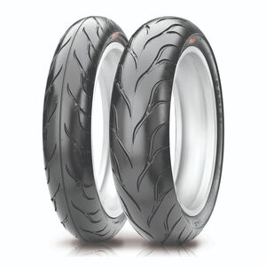 CST Radial Tyre Matched Pair 150/60R17 and 110/70x17 CM615/6 KTM/Aprilia OEM 