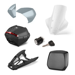 YAMAHA NMAX Urban Pack 34L - Ceramic Grey click to zoom image