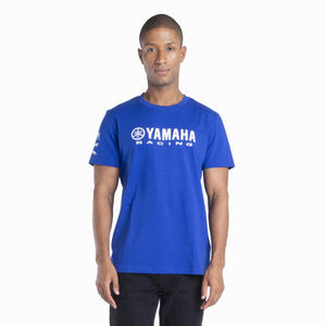 YAMAHA Paddock Blue Essentials T-Shirt - Blue 