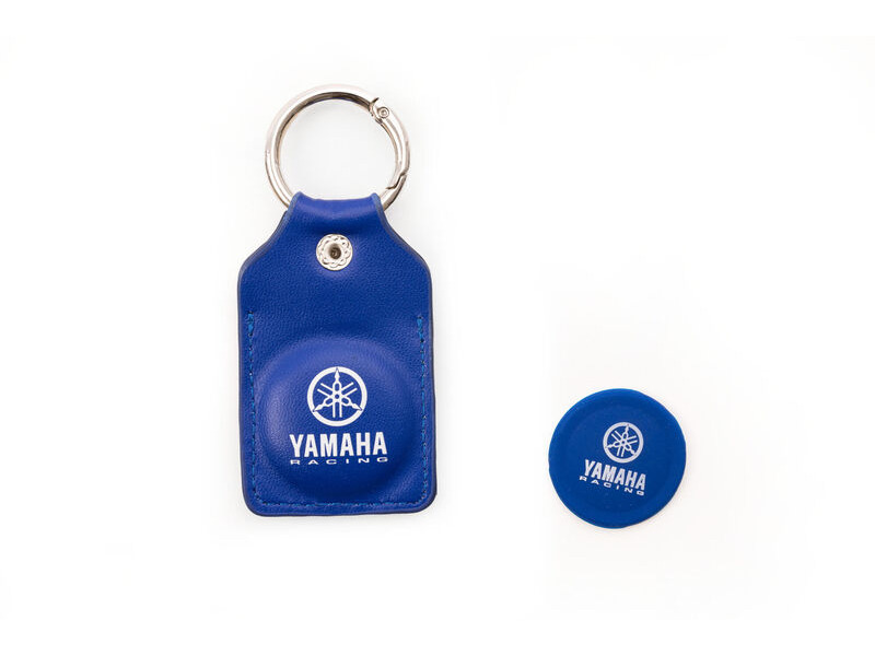 YAMAHA Paddock Blue Airtag Keyring click to zoom image