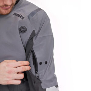 YAMAHA Sports Touring Riding Jacket - Mens XL Grey  click to zoom image