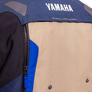 YAMAHA Adventure Riding Jacket - Mens XL Navy Blue  click to zoom image