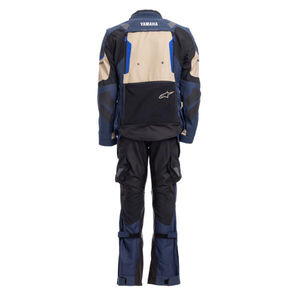 YAMAHA Adventure Riding Jacket - Mens XXXL Navy Blue  click to zoom image