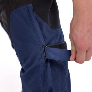 YAMAHA Adventure Riding Pants - Mens M Navy Blue  click to zoom image