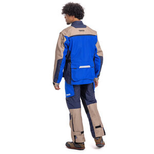 YAMAHA ATV Riding Jacket - Mens M Blue  click to zoom image