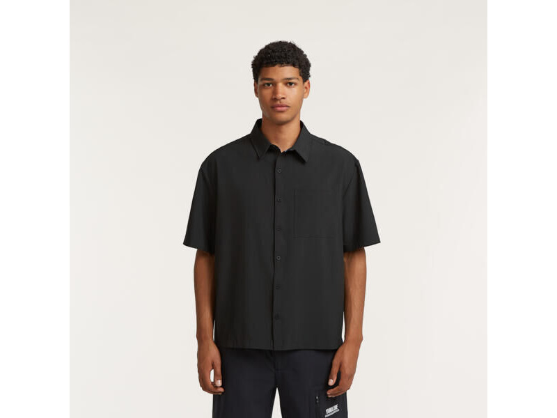 YAMAHA Paddock Blue Urban Woven Shirt Mens click to zoom image