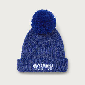 YAMAHA Paddock Blue Essentials Beanie - Kids click to zoom image